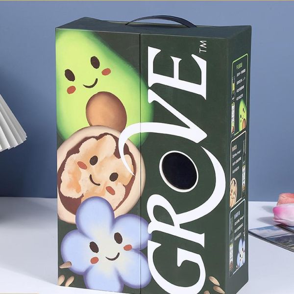 Premium Floral Gift Box Set Pastel Pink Blue Yellow Ribbon 3D Flower Decor Luxury Empty Packaging For Perfume Jewelry Bridal Favors