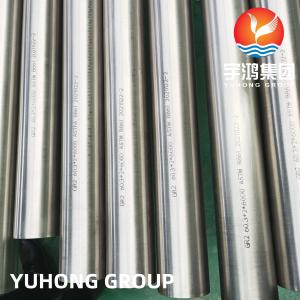ASTM A861 GR.2 Titanium Alloy Seamless Pipe For Boiler Condenser Electric