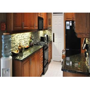 Verde Uba Tuba Granite Countertops , Granite Kitchen Island Countertop Custom