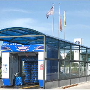 9 Brushes Fully Automatic Tunnel Car Wash Machine EVA Brushes Automated Car Wash