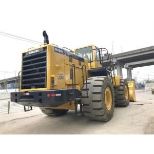 Japan Used Wheel Loader Komatsu WA600 Large Capacity Powerful Engine