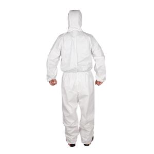 Quality Waterproof Disposable Medical Coverall Non Woven Protective Clothes for sale