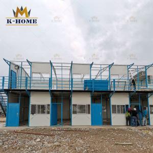 Sandwich Panel Prefab Steel House Sleeping Accommodations