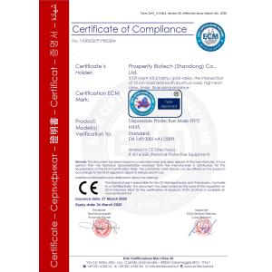 Prosperity Biotech (Shandong) Co., Ltd. Certifications