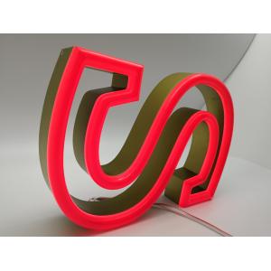 Waterproof Acrylic Neon Channel Letter Signs Durable For Office