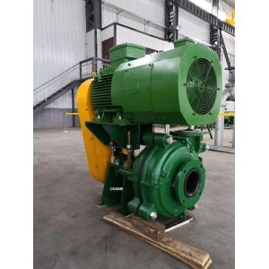 6 × 4 SH100D Mining Industry Rubber Lined Slurry Pumps