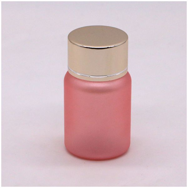 40ml PET Custom Service Plastic Pill Bottle with Frost Surface and Child Safety Cap