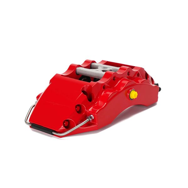 P60ES 6 Piston Caliper 355*32mm 378*32mm Rotor Brake Kit Drilled / Slotted / Drilled And Slotted Discs Selectable