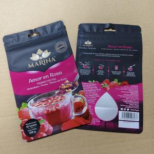 Premium Fruit Tea Packaging Bags Customizable Eco-Friendly Stand-Up Pouches FDA