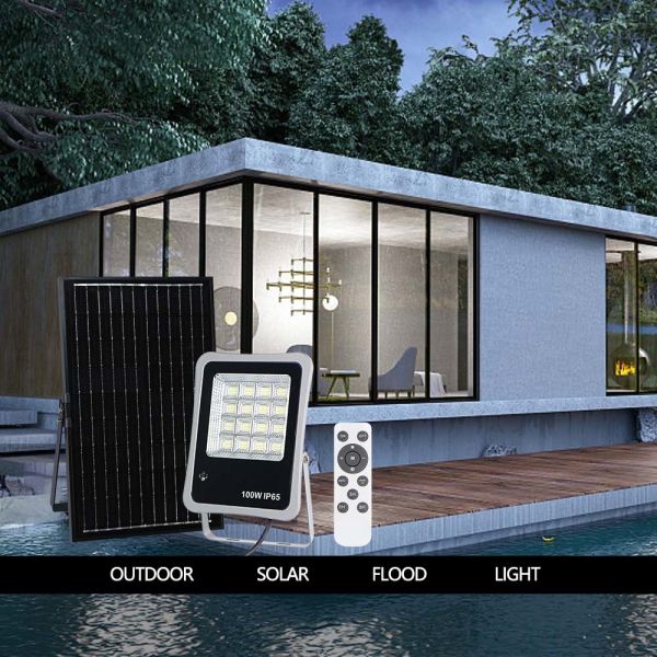 50 W 100 W 200 W 300 W Solar Outdoor Flood Lights EMC Higher Conversion Rate Strong Protection