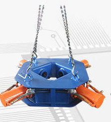 Square Pile Breaker Excavator Attachment Concrete Pile Cutter High Pressure