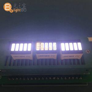 RED color Anode five segment led light bar segment led display for battery