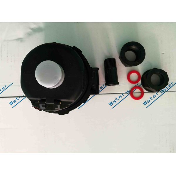 Buy Brass DN15 Rotary Piston Water Meter Multi Jet Plastic Housing Sanitary at wholesale prices