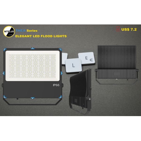 150LPW LED Outside Flood Lights Lumileds SMD3030