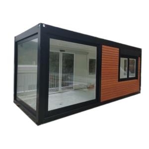Prefabricated Modular Container Wooden Houses Container Flat Packaging Removable