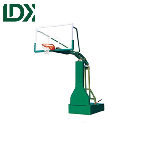 Competition Adjustable Basketball Stand Manual Hydraulic Portable Basketball