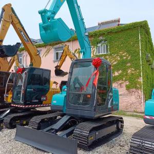 2016 Used Kobelco SK75-8 Hydraulic Crawler Excavator with Original Hydraulic