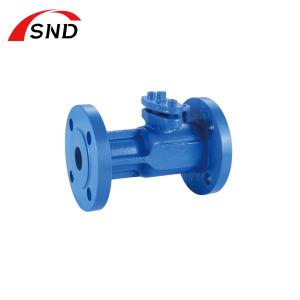 Chemical Industry Spheroidal Ductile Iron Ball Valve Dn200 Flanged Connection