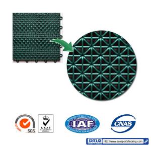 10 Years Recyclable Odorless PP Interlocking Flooring Anti Fatigue