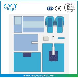 Quality AAMI Level 4 Sterile General Orthopedic Pack With U Split Drape for sale