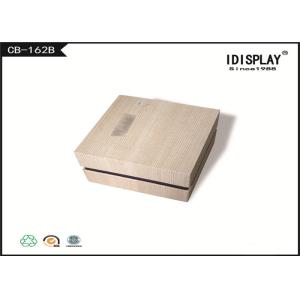 Rectangle Cardboard Luxury Watch Gift Box Packaging With Custom Logo