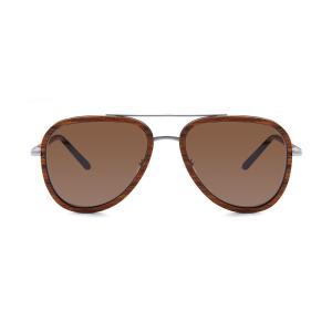 Quality Vendor Round Dark Aviator Acetate Sunglasses for sale
