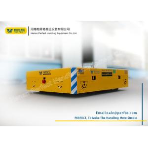 Battery Power Feeding Steel Structure Rail Transfer Cart for Transferring