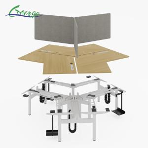 Customized Size Uplift Standing Desk Assembly Required 355 Lbs Weight Capacity