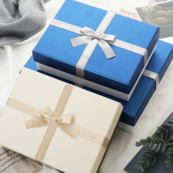 Simple Gift Packaging Box Empty Box Universal Photo Frame Scarf Top And Bottom