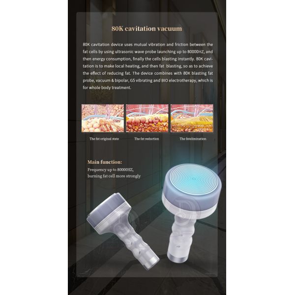 DM19-2 Ultrasonic Vacuum Cavitation Machine Weight Loss Fat Burning