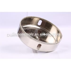 Silver Diamond Tip Hole Saw , 4mm-160mm Diameter Diamond Hole Cutter