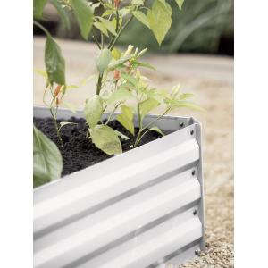 Sturdy Steel 4x3ft Galvanized Raised Garden Beds