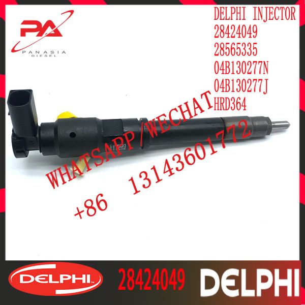 28424049 DELPHI Diesel Fuel Injector 28565335 04B130277N 04B130277J HRD364 For AUDI