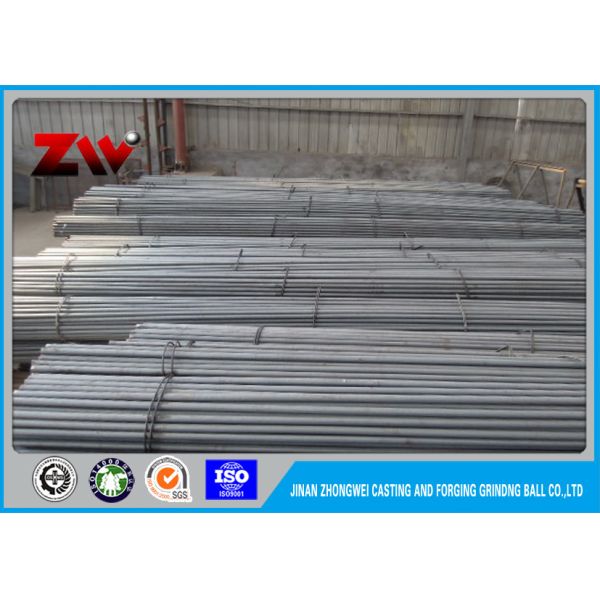 Steel grinding rods with good surface for ball mill 75mr / 60Mn / 45#