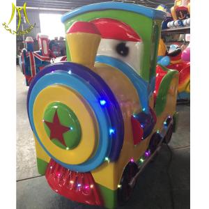 China Hansel amusement park indoor fiberglass train body coin game machine on sale