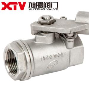 GB Standard Xtv CE Coc ISO Threaded Spring Return Ball Valve with CE/SGS/ISO9001