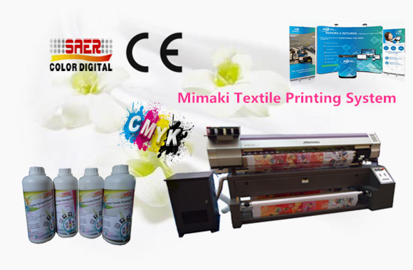 Buy 64 Inch Digital Mimaki Textile Printer With Sublimation / Pigment Ink at wholesale prices