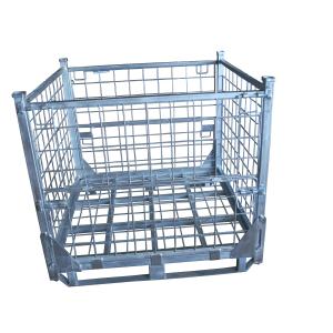 Stackable Storage Container, Wire Mesh Container, Metal Container