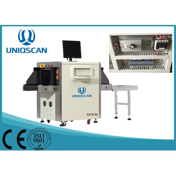 Buy Government / Embassy X Ray Baggage Scanner L - Shaped Array Detector 24bit at wholesale prices