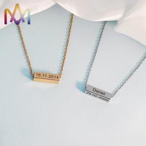 Hypoallergenic SUS316L Letter Name Necklace Choker