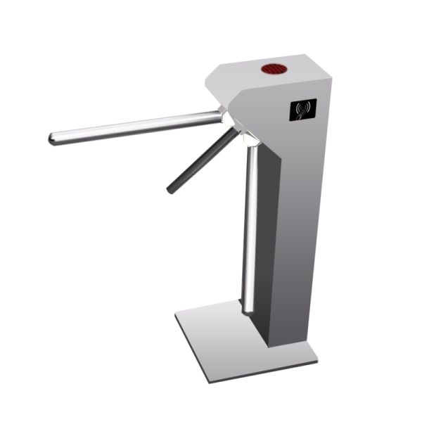 Buy 304 Stainless Steel Tripod Turnstile Gate with QR Code Scanner at wholesale prices