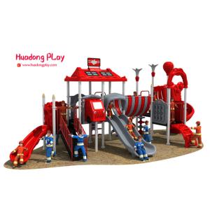 China LLDPE Material Outdoor Play Equipment New Mordern Design Light Weight on sale
