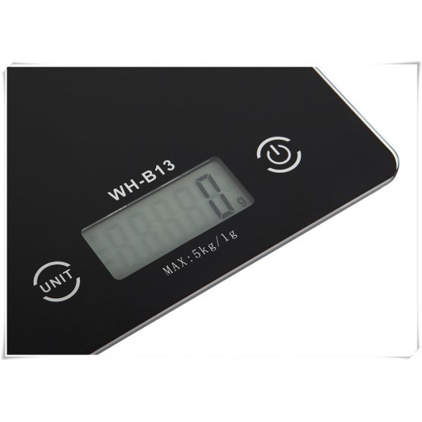Touch Screen High Precision Kitchen Scale With AAA Battery Power Supply