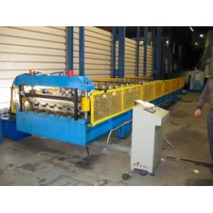 Quality Roof Panel Roll Forming Machine With Hydraulic Cutting Type For Steel-structure Warehouse for sale