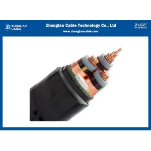 3*300sqmm STA Armoured XLPE Insulation 36KV MV Power Cable