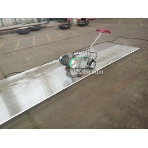 Hand Push Stainless Steel Polishing Machine For Welding Part / Flat Surface