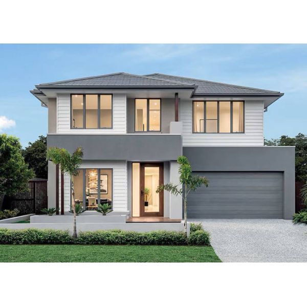 ICC EN-1090 Prefabricated House Modern Luxury Villa Kits With Light Gauge Steel