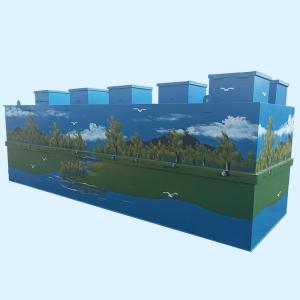 Environmentally Friendly Hospital Sewage Treatment Plant With Square Modular