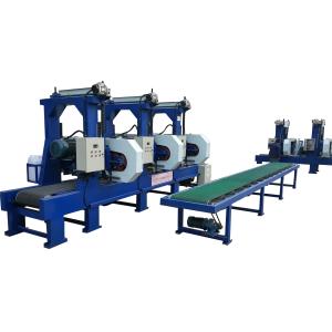 Multiple Blades Horizontal Band Saw Resaw For Processing Timber