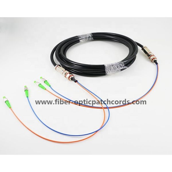 Underwater Waterproof Fiber Optic Patch Cords Jumpers Cables Duplex SC LC connectors